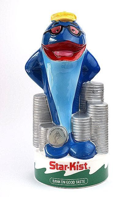 1980’s チャーリー ザ ツナ ビンテージ 貯金箱 TOY アドバタイジング