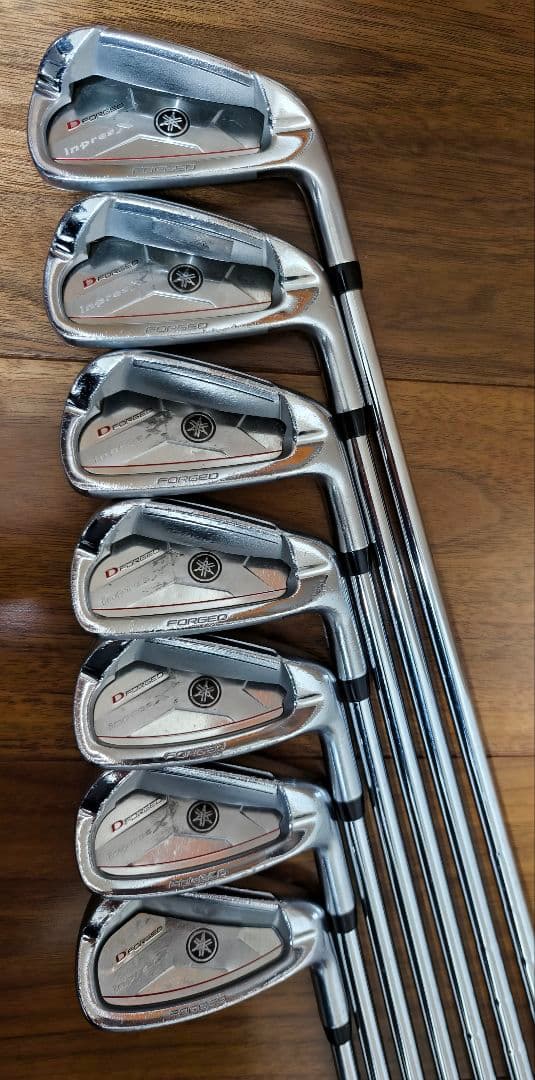 週末セール ヤマハ inpuresX D フォージドアイアンセット7本4〜9.P