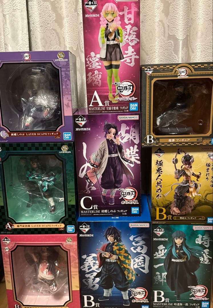 鬼滅の刃　一番くじ　フィギュアセット