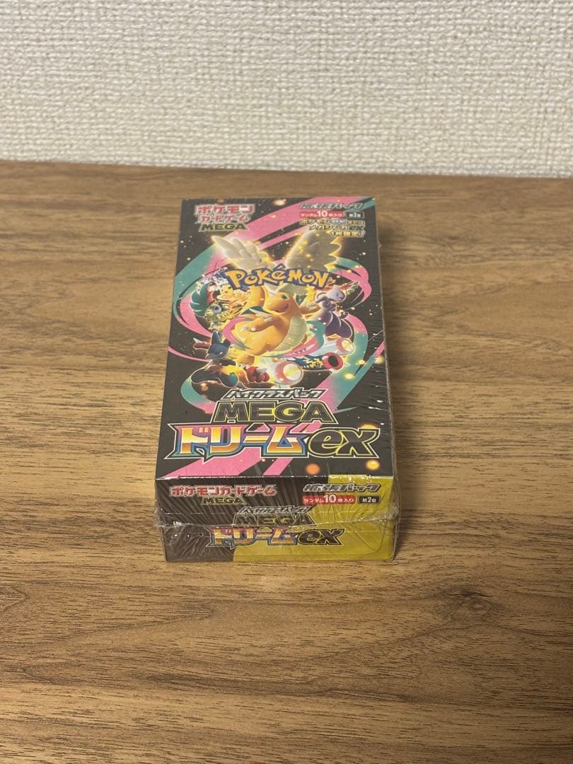 ポケモンカード　メガドリームex BOX シュリンク付き