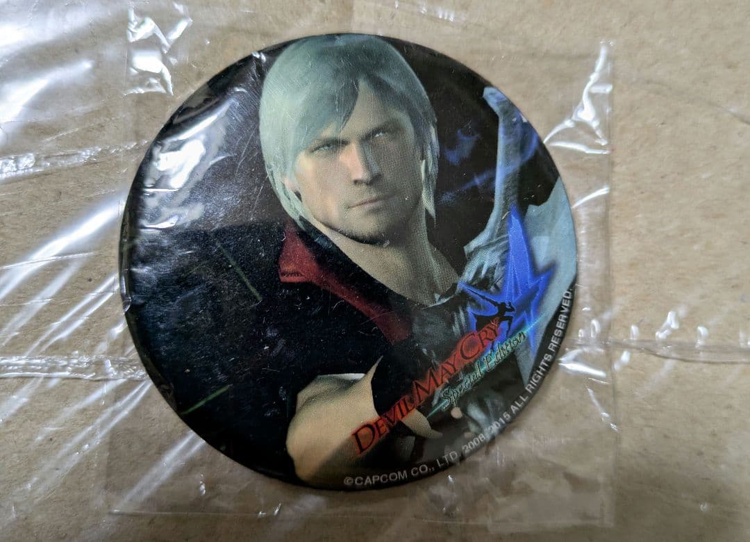 デビルメイクライ ダンテ 缶バッジ カプコンバー