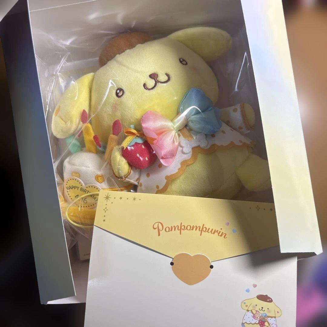 ポムポムプリン キャラクターバースデーお祝いセット　いちご新聞　サンリオ