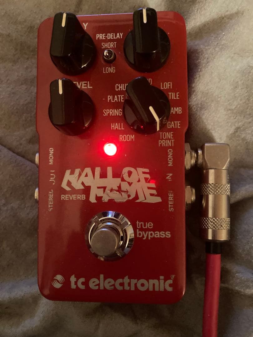 ギター tc electronic hall of fame