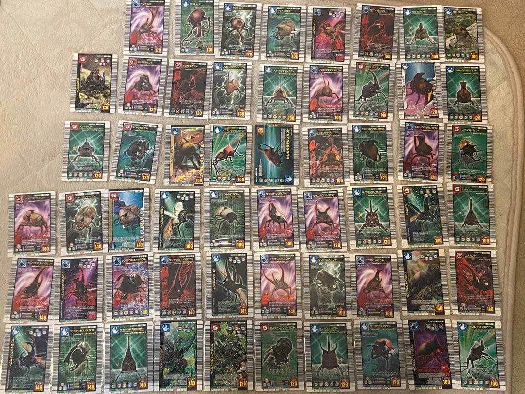 ムシキングカード204枚セット