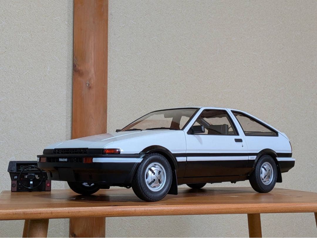 ディアゴスティーニ AE86 1/8トレノ完成品