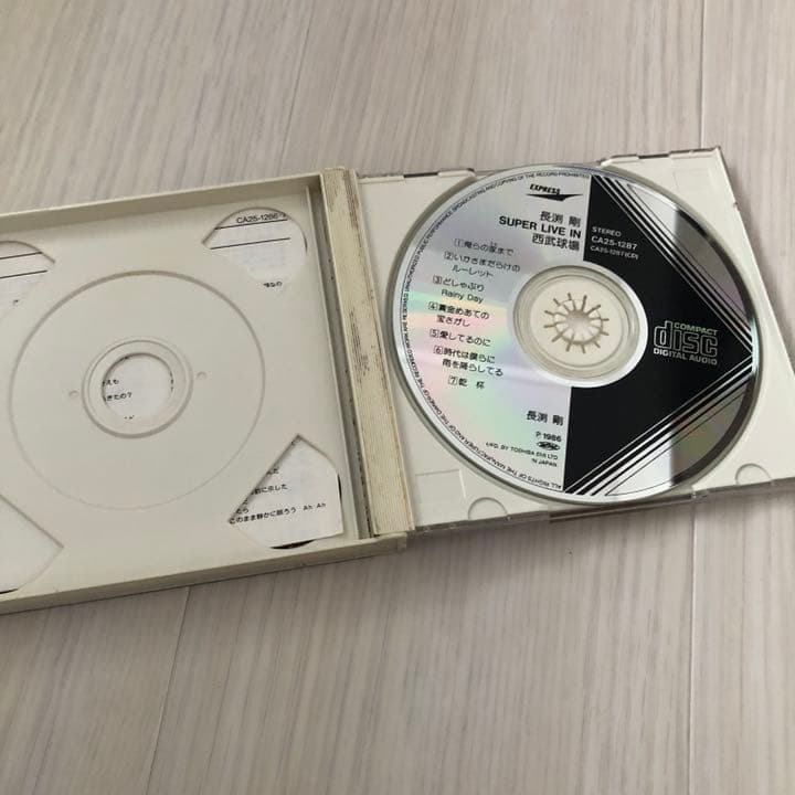 長渕剛　西武球場　VHS  CD 歌詞カード有り