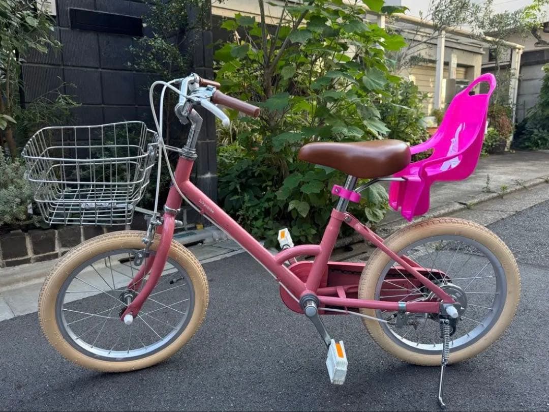 TOKYO BIKE 補助輪付 16インチ ピンク[都内直接引渡可］