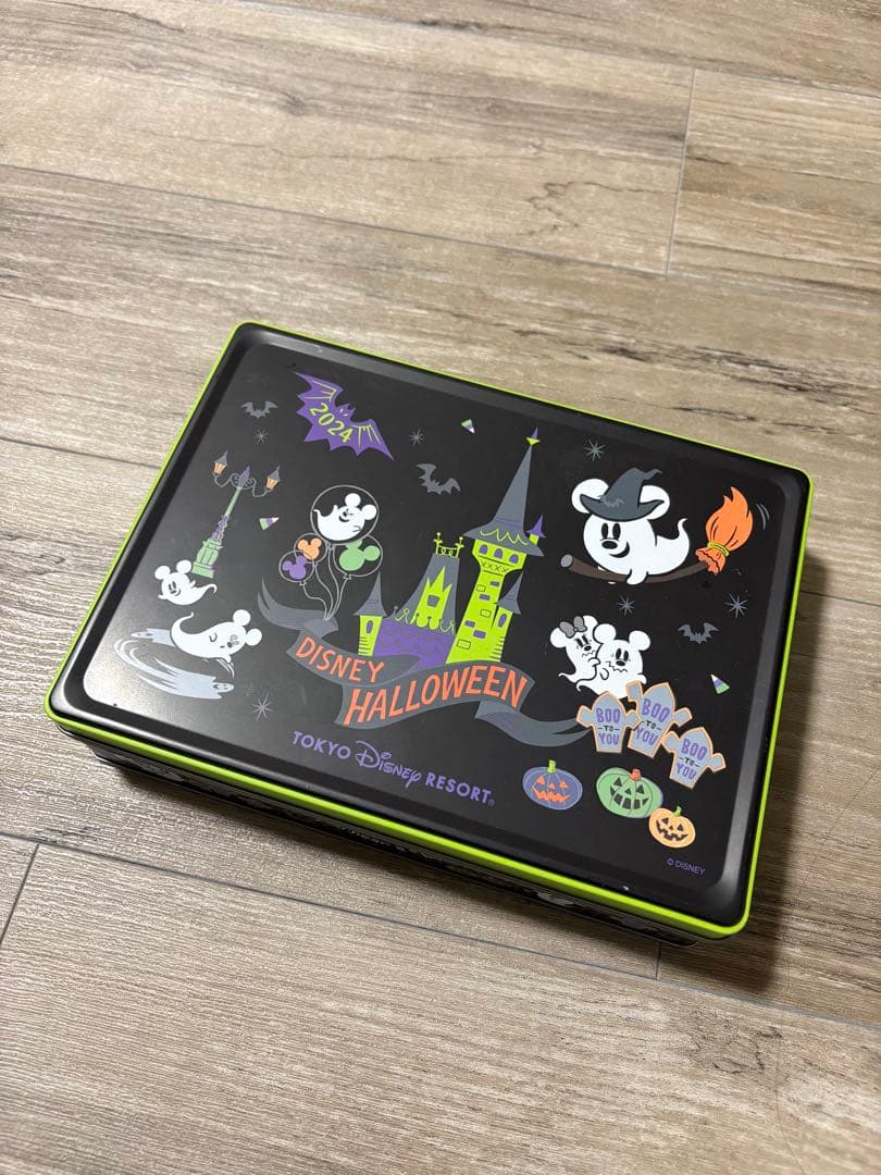 ディズニー　クッキー缶　缶のみ