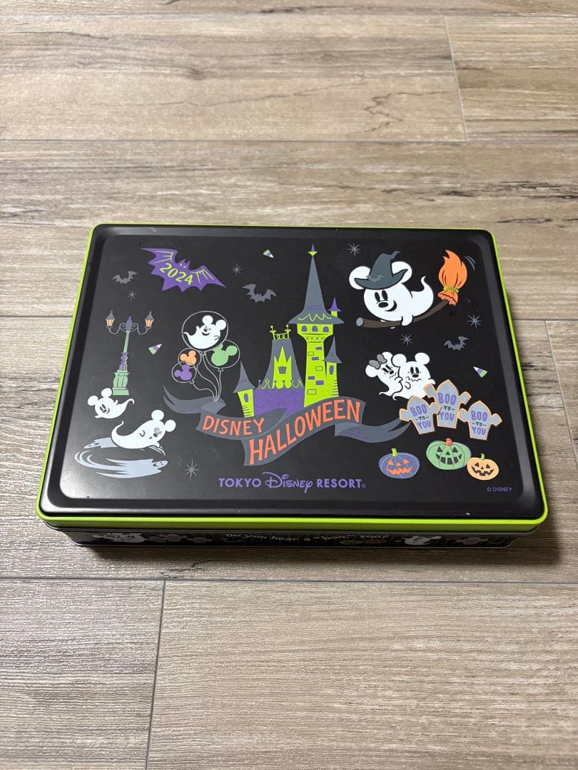 ディズニー　クッキー缶　缶のみ