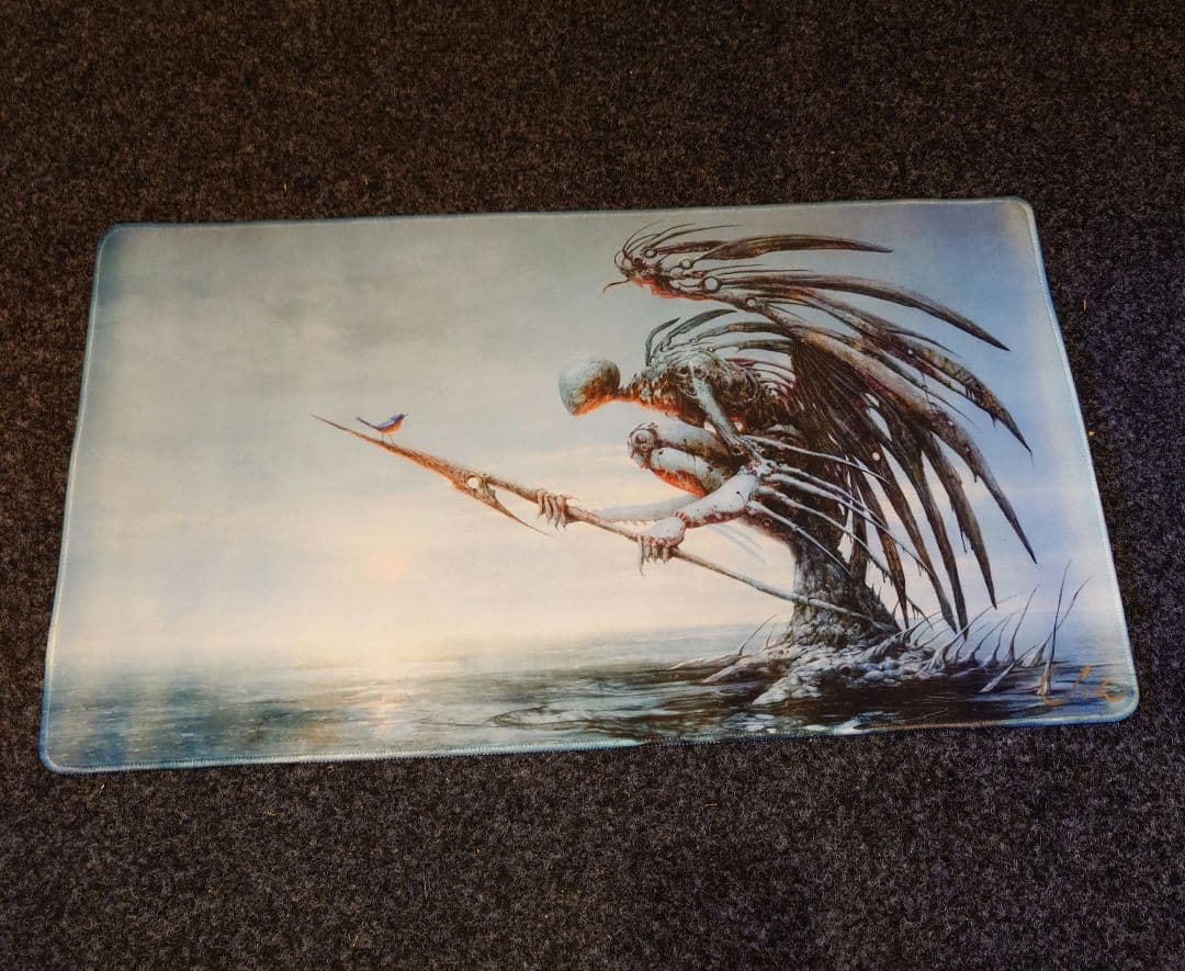 phyrexian angel プレイマット Seb McKinnon サイン入