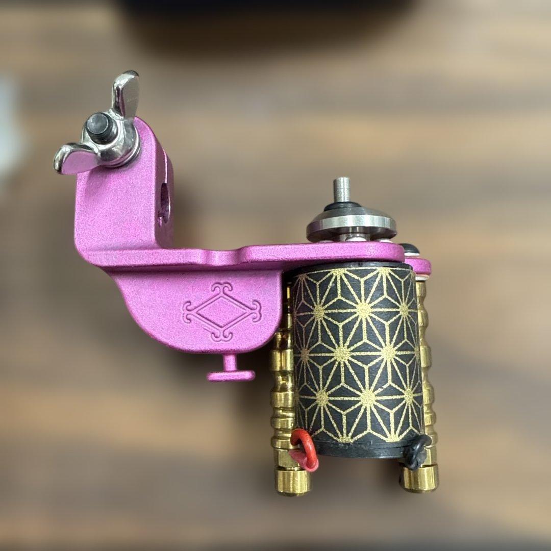 シ*ド様 ウィザード・タトゥー・マシン　QUINKE ピンク