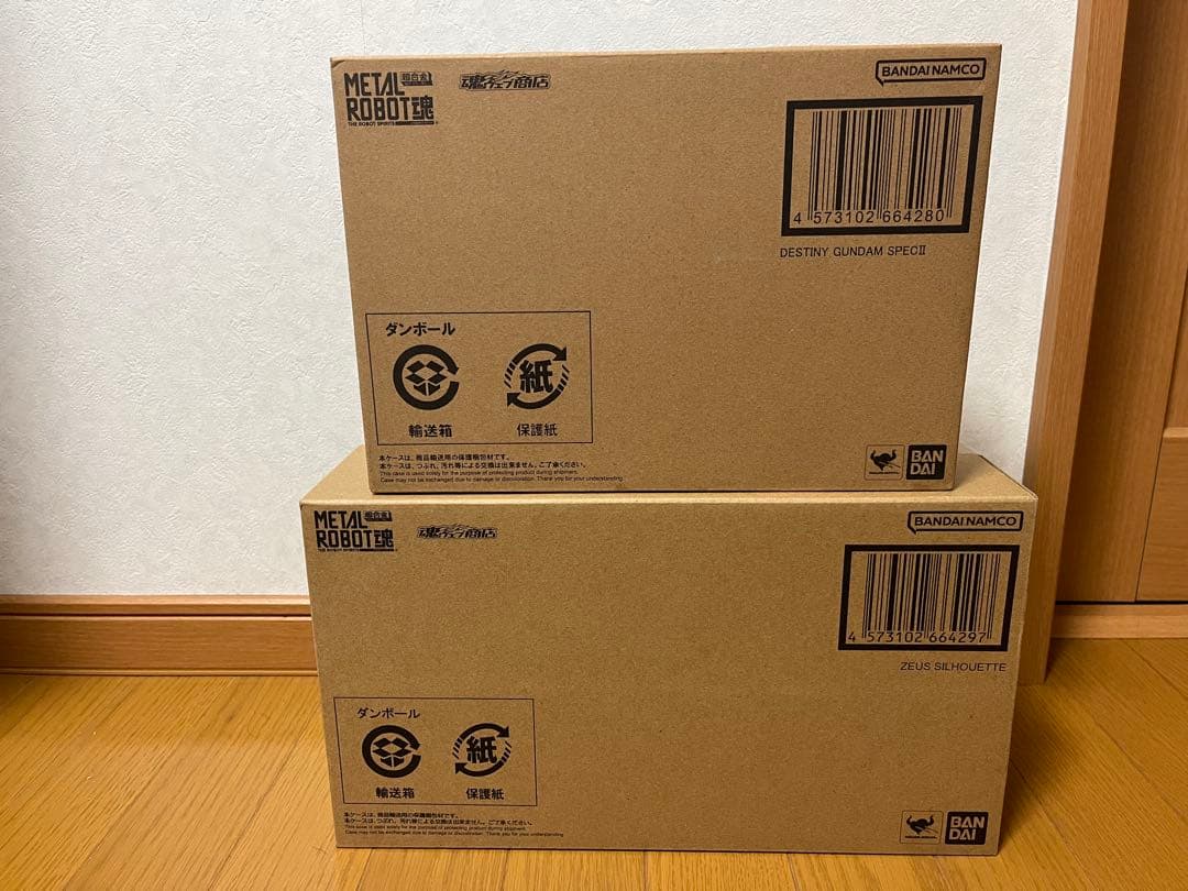 未開封品　メタルロボット魂　デスティニーガンダムspecⅡ ゼウスシルエット
