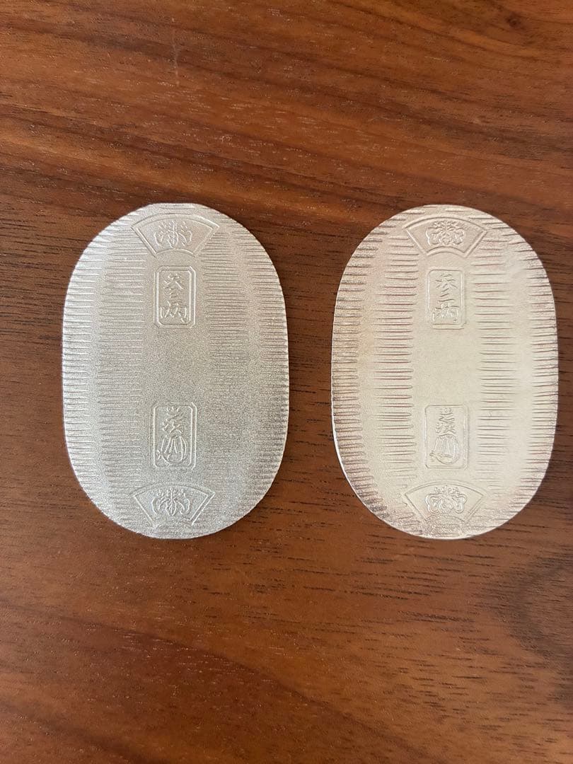 佐川急便　純銀小判　記念小判　非売品　2枚セット