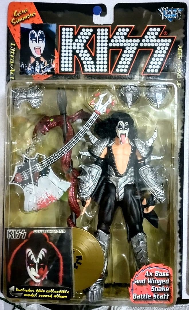 フィギュア★KISS 4体セット★マクファーレン・バンド・エースフレーリー