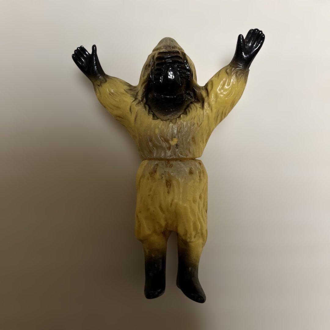 ⚠️レア　仮面ライダー　スノーマン　ミニソフビ　当時物　旧バンダイ　ポピー