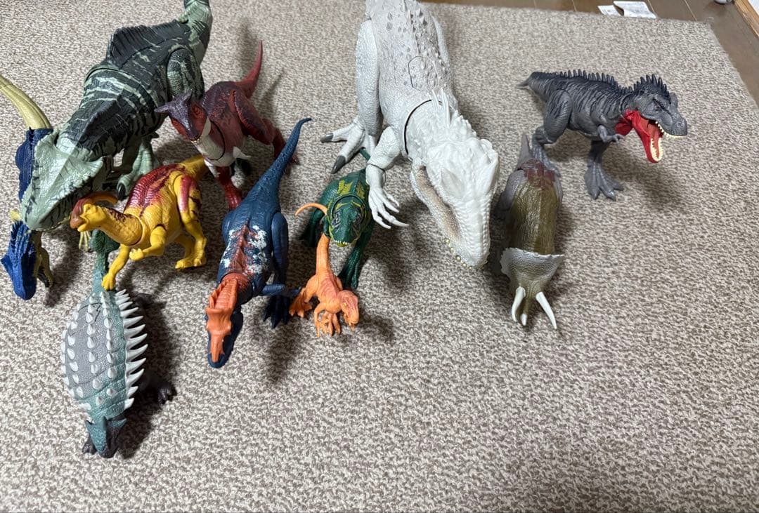 マテル　ジュラシックワールド　10体セット　ジャンク