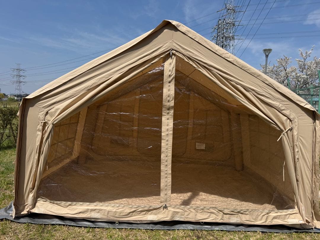 Coody エアテント familiar ベージュ【引き取り限定】