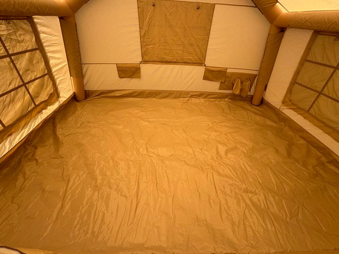 Coody エアテント familiar ベージュ【引き取り限定】