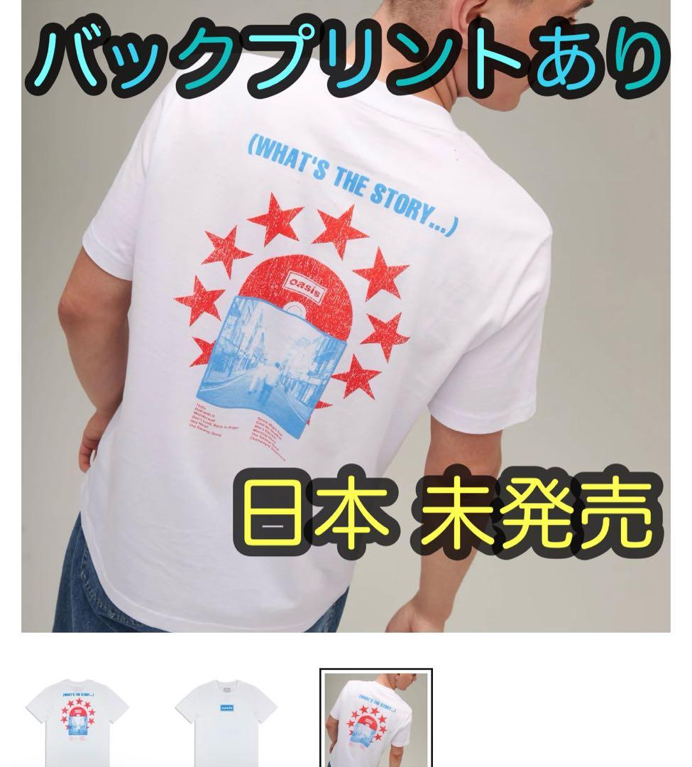 日本 未発売 Oasis 公式 Tシャツ バックプリント オーバーサイズ