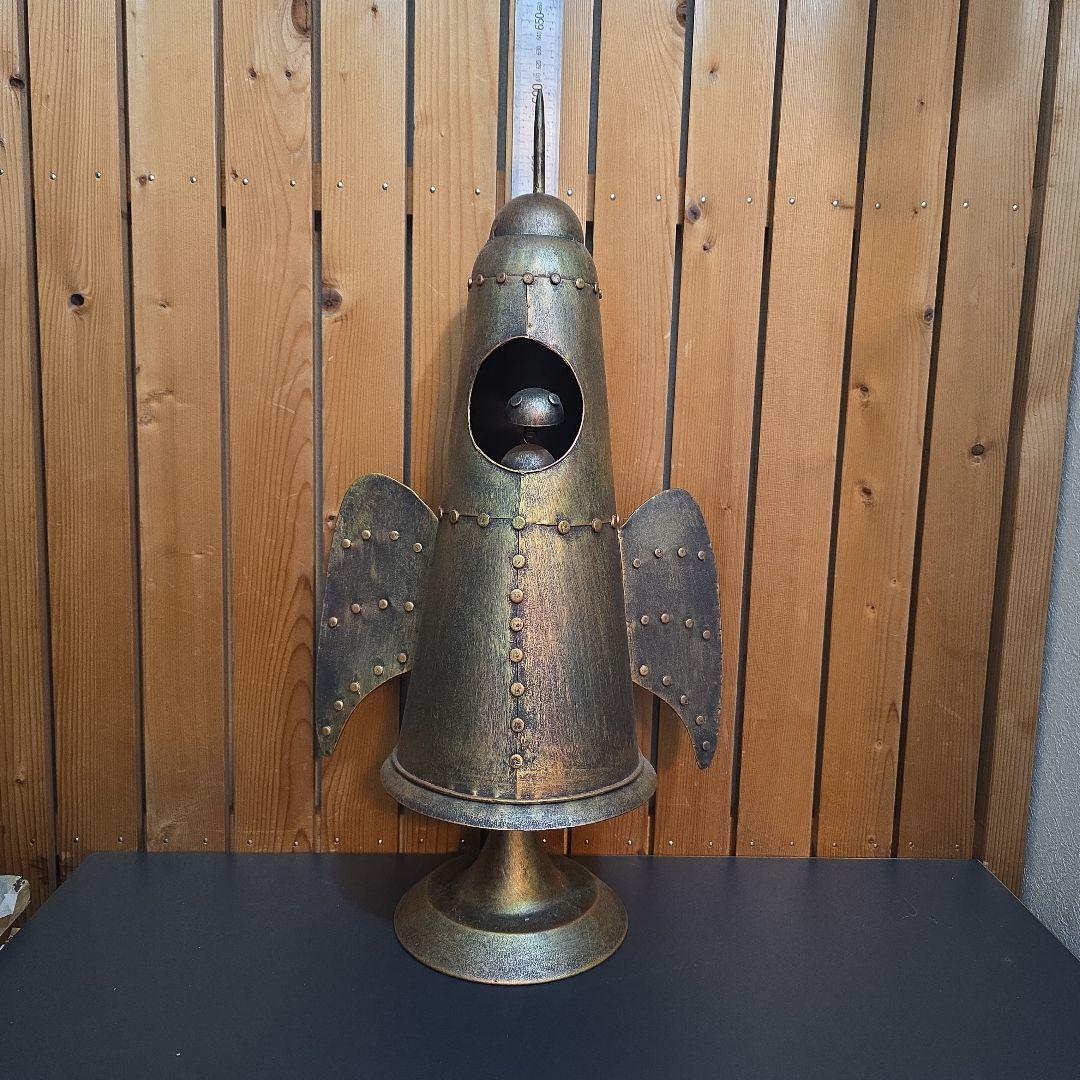 アンティーク　金属製オブジェ043