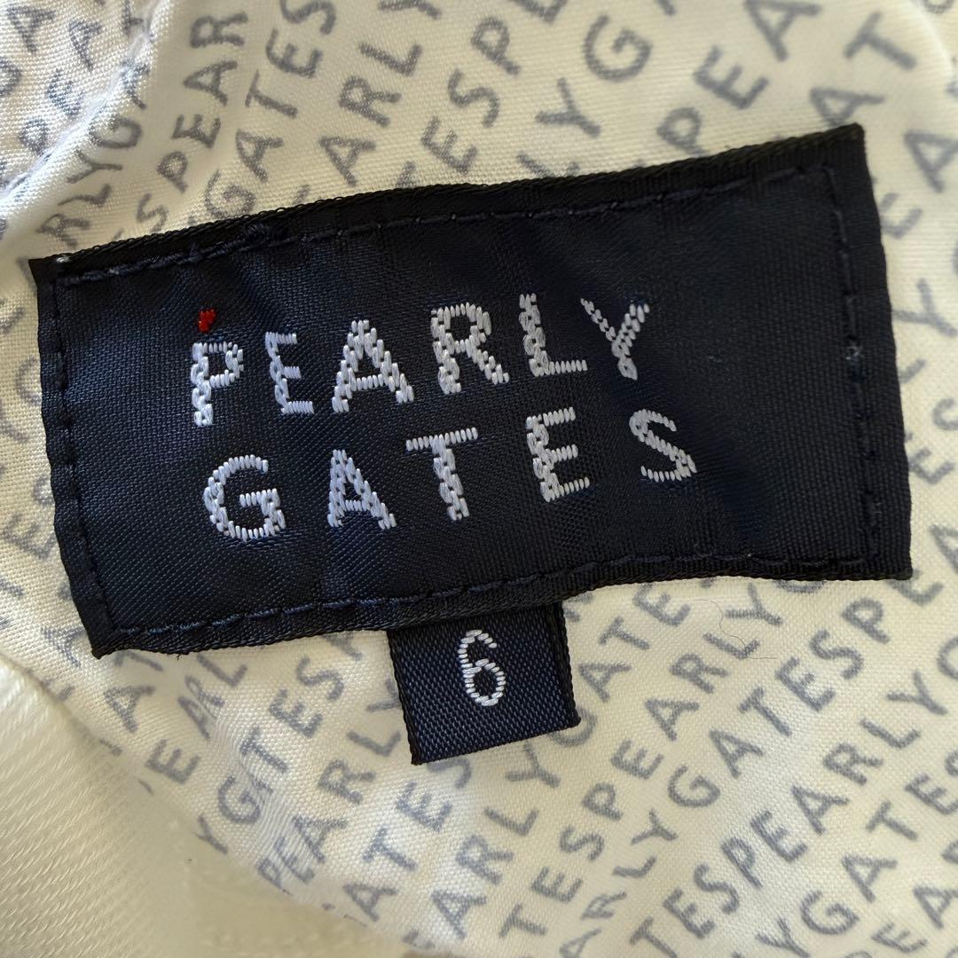 パーリーゲイツ　パンツ　XL〜XXL相当 白　ホワイト　コットン素材　地厚　6