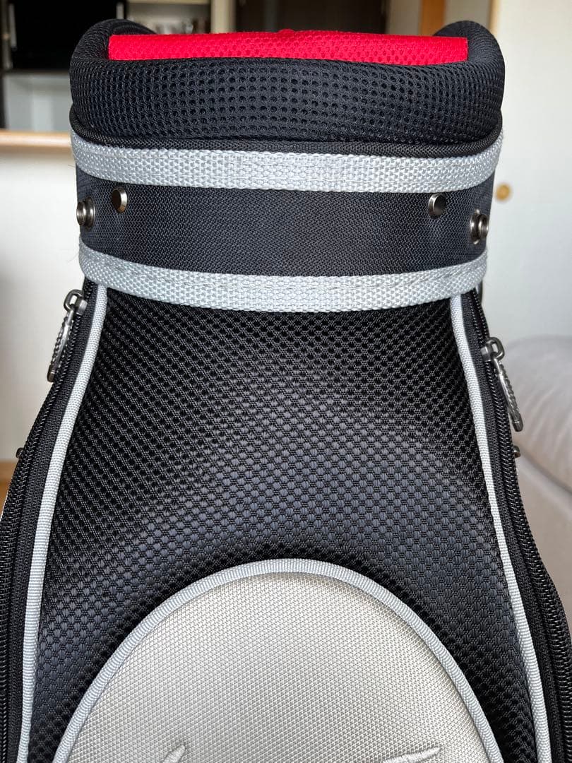 美品完売品　希少ナイキゴルフ　スポーツ　アクティブカートキャディバッグ 黒×赤