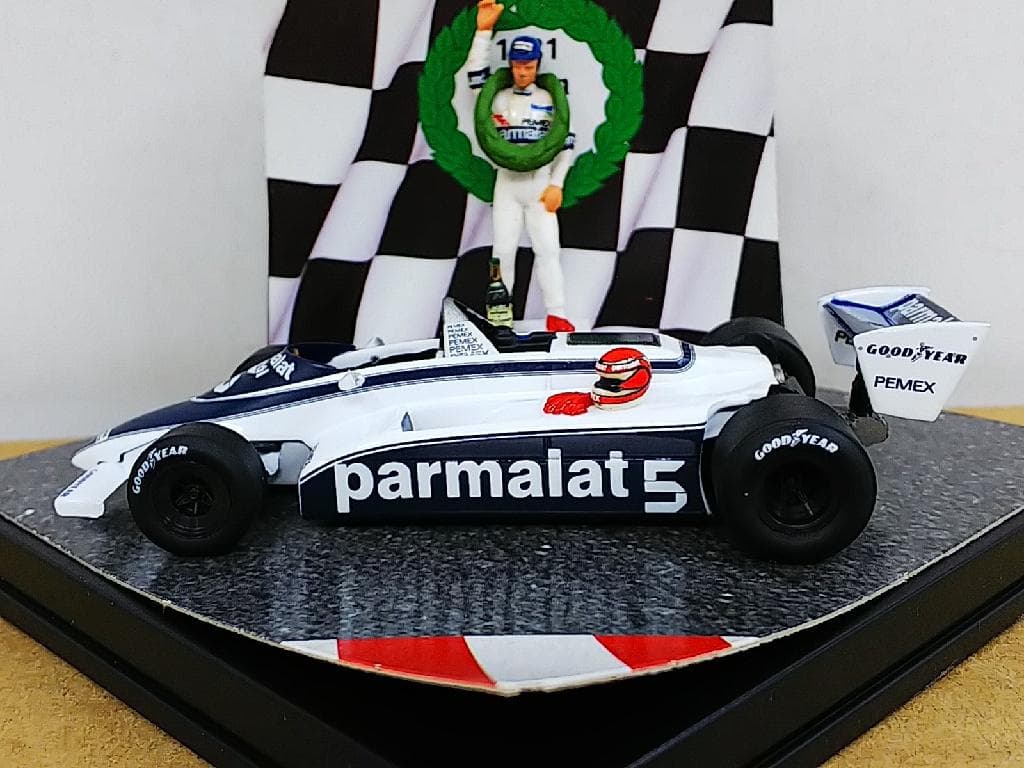 カルツォ 1/43 ブラバム BT-49C 1981 ネルソン・ピケ 限定 F1