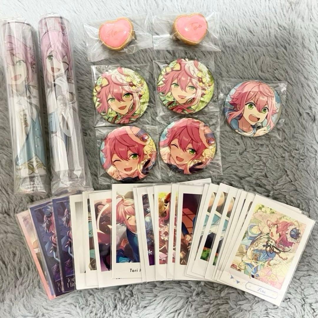 あんスタ あんさんぶるスターズ 姫宮桃李 ペンライトチューブ リングライト 缶バ