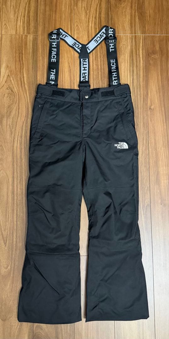 「美品」THE NORTH FACE 子ども用スキーウェア ブラック