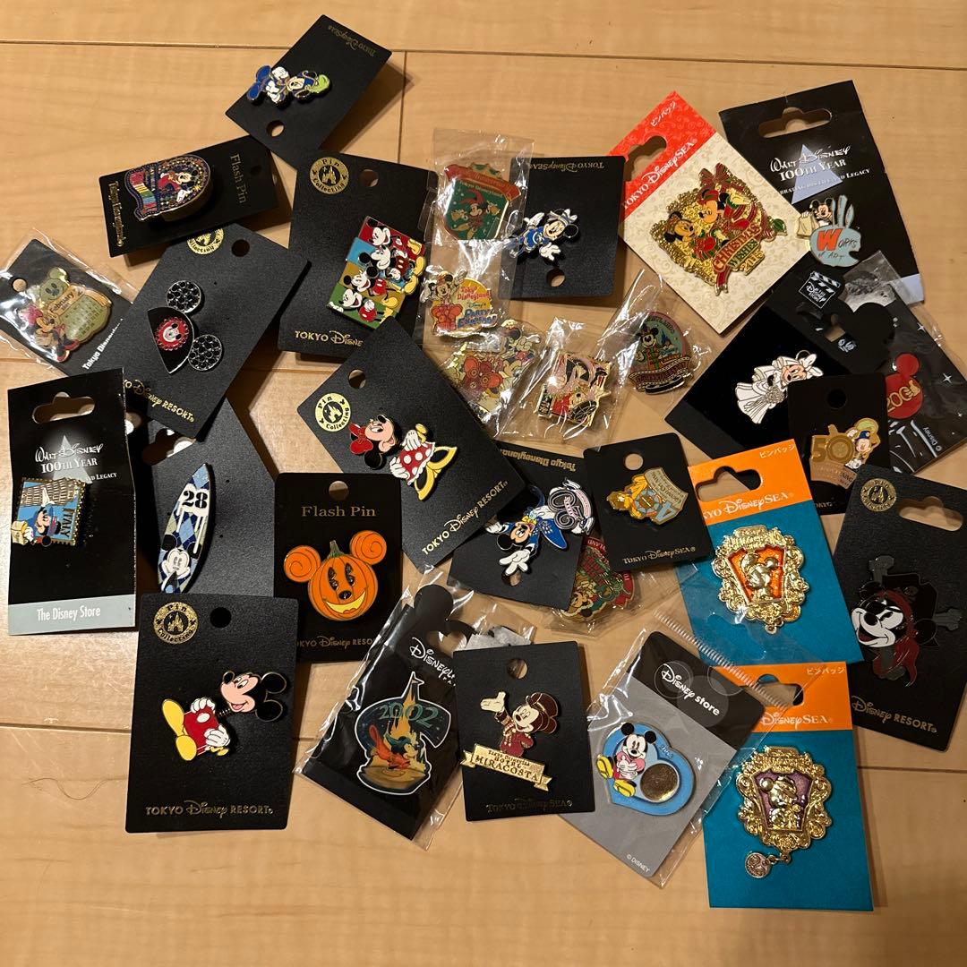 ディズニー ピンバッジセット ピンズ 30個