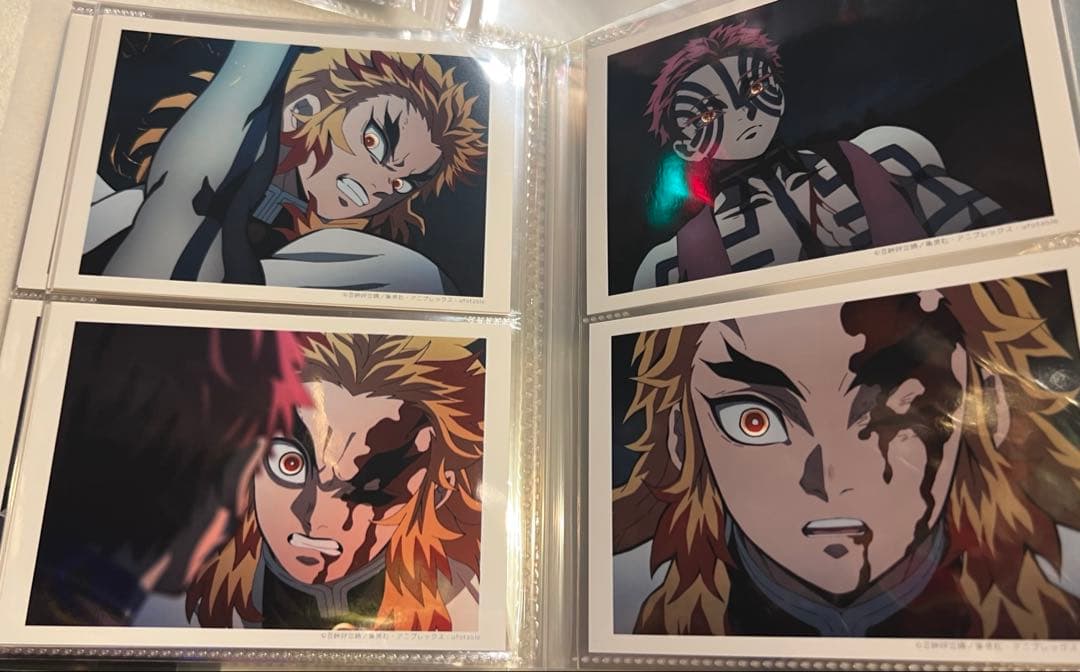 鬼滅の刃 場面写ブロマイド 6話 8枚セット