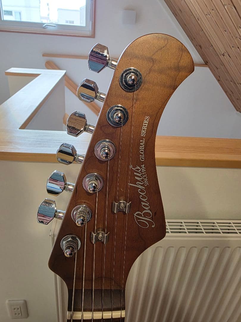 BACCHUS バッカス BSH-850/RSM S-MAB エレキギター