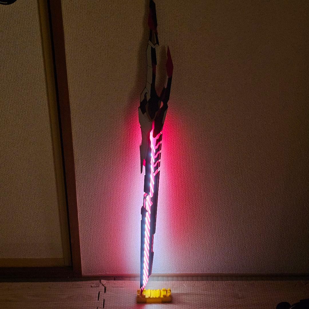 【特大！】サイバーパンク コスプレ用 LED付き 剣