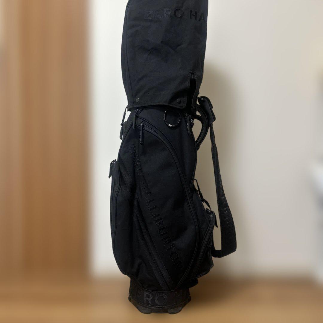 ZERO HALLIBURTON ブラック キャディバッグ