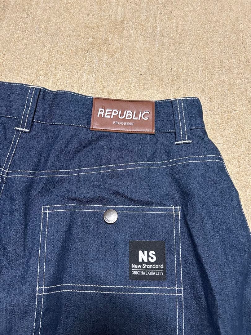 REPUBLIC リパブリックウェア パンツ BAGGY DENIM BIND