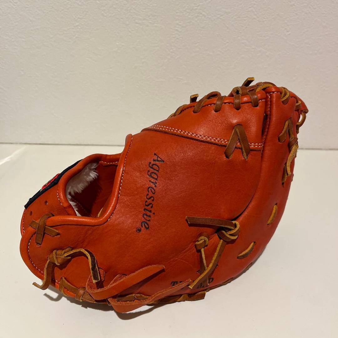 スラッガー Aggressive オレンジ 硬式グローブ