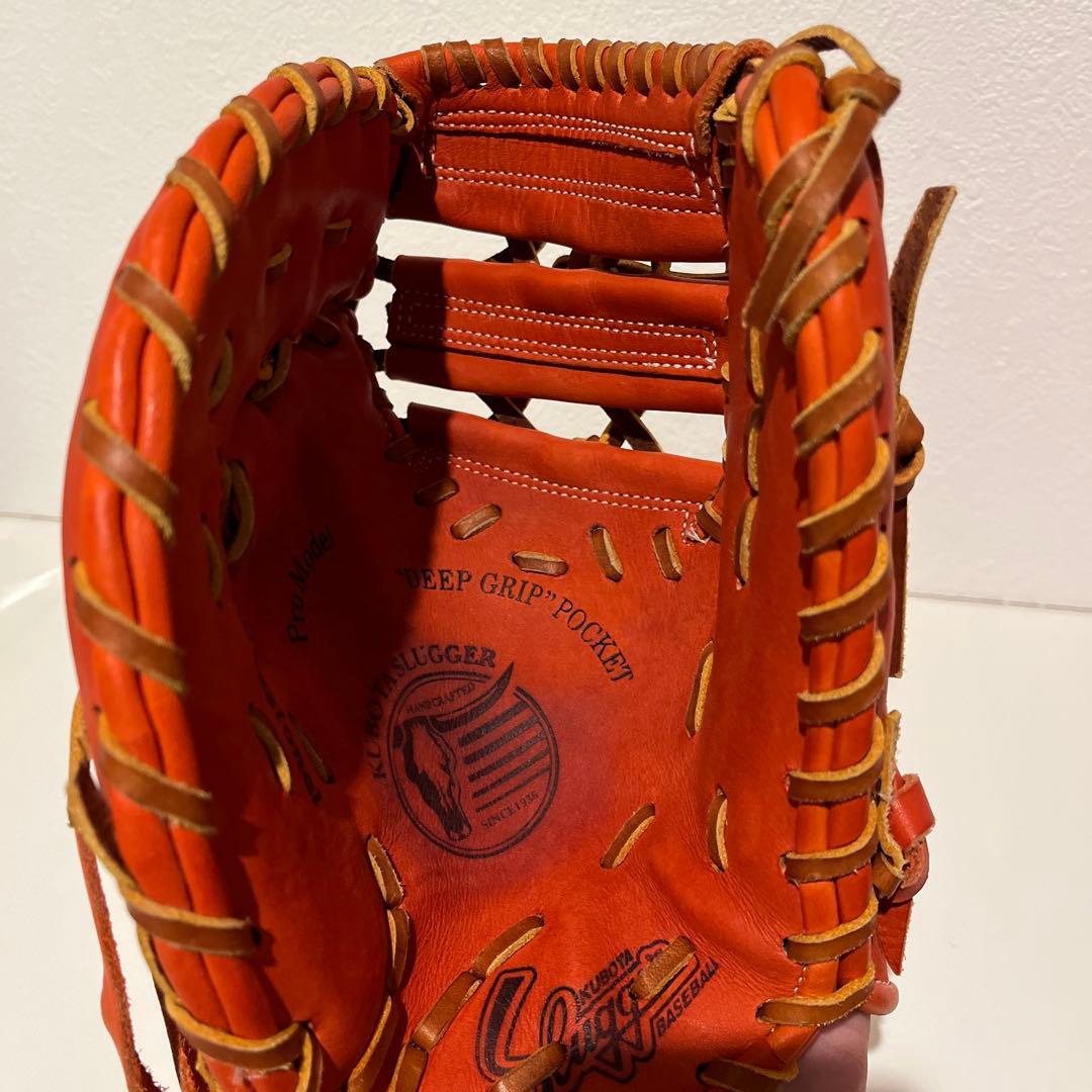 スラッガー Aggressive オレンジ 硬式グローブ