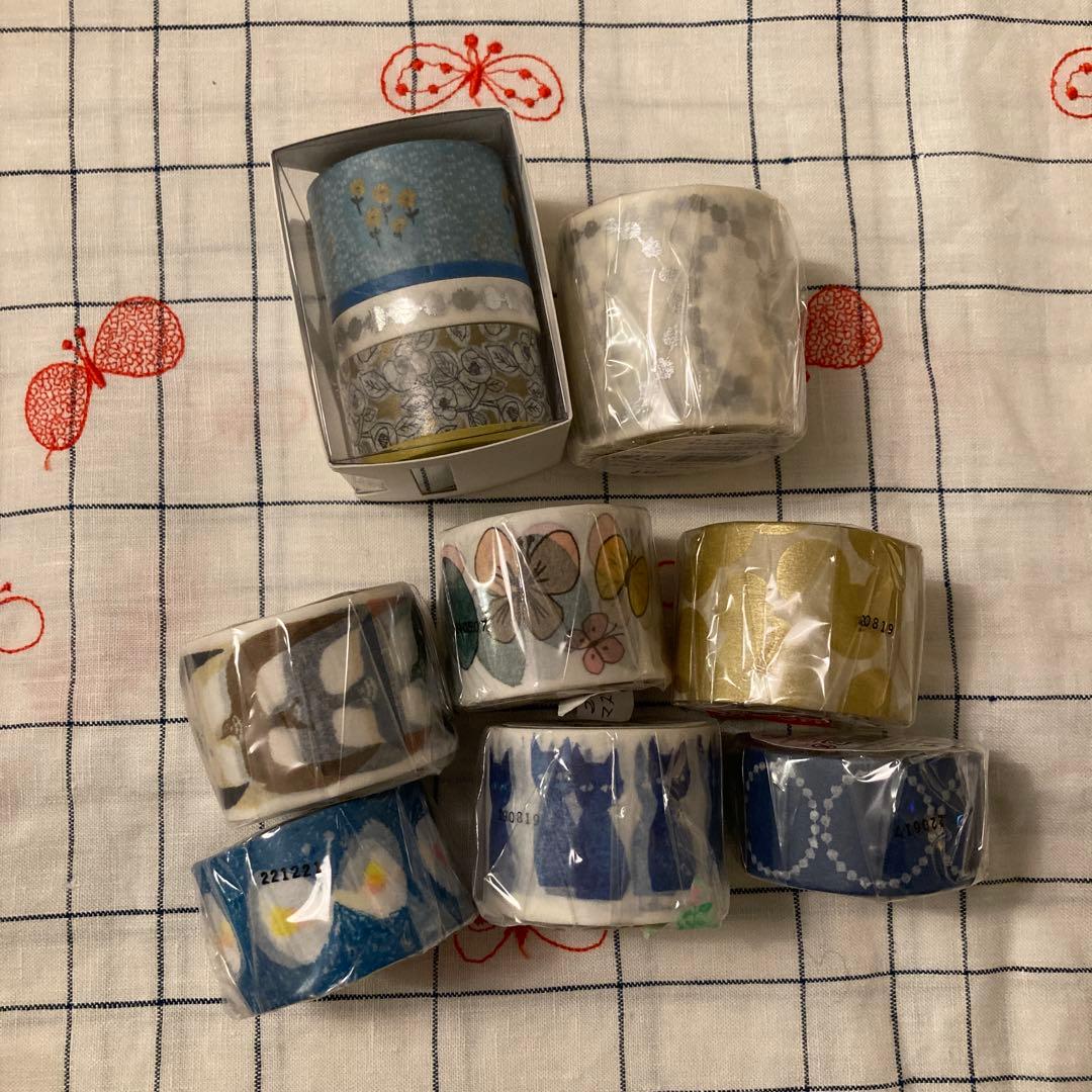 マスキングテープ セット　カモ井　限定　廃盤　ミナペルホネン　記念