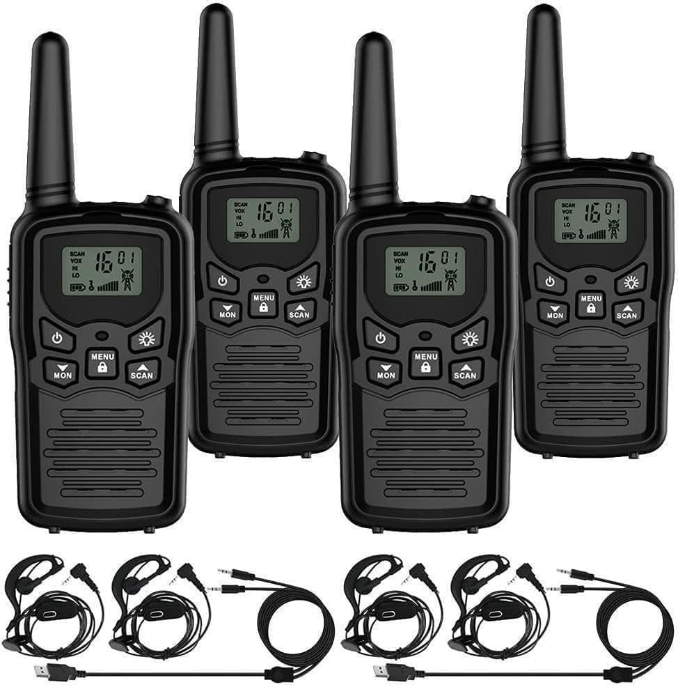 【M2811-115-89】トランシーバー 4台セット　無線機 免許不要 本体