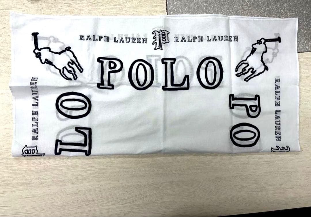POLO RALPH LAUREN 3点セット　ピンバッジセット＋扇子+風呂敷