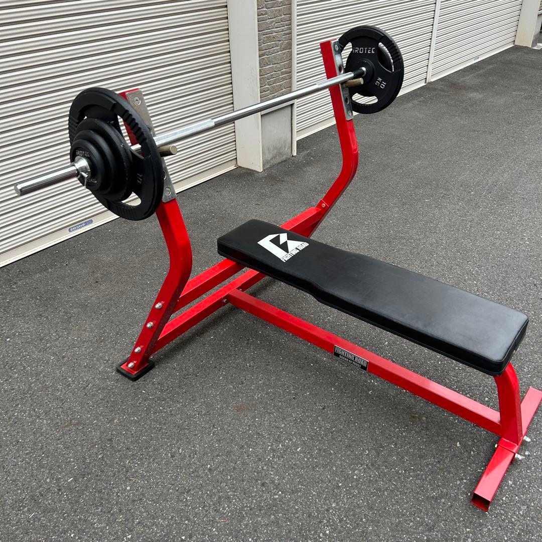ファイティングロード プレスベンチ アイロテック バーベル47.5kgセット