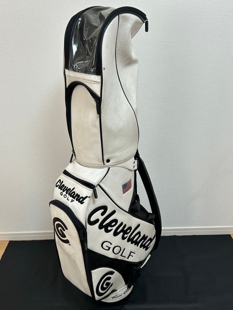 【希少】クリーブランド ゴルフ 3点式 ゴルフバッグ・キャディバッグ