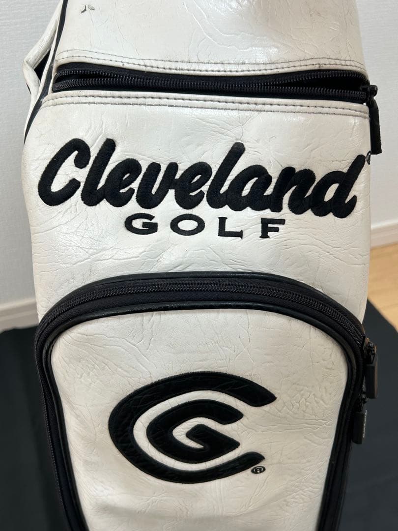 【希少】クリーブランド ゴルフ 3点式 ゴルフバッグ・キャディバッグ