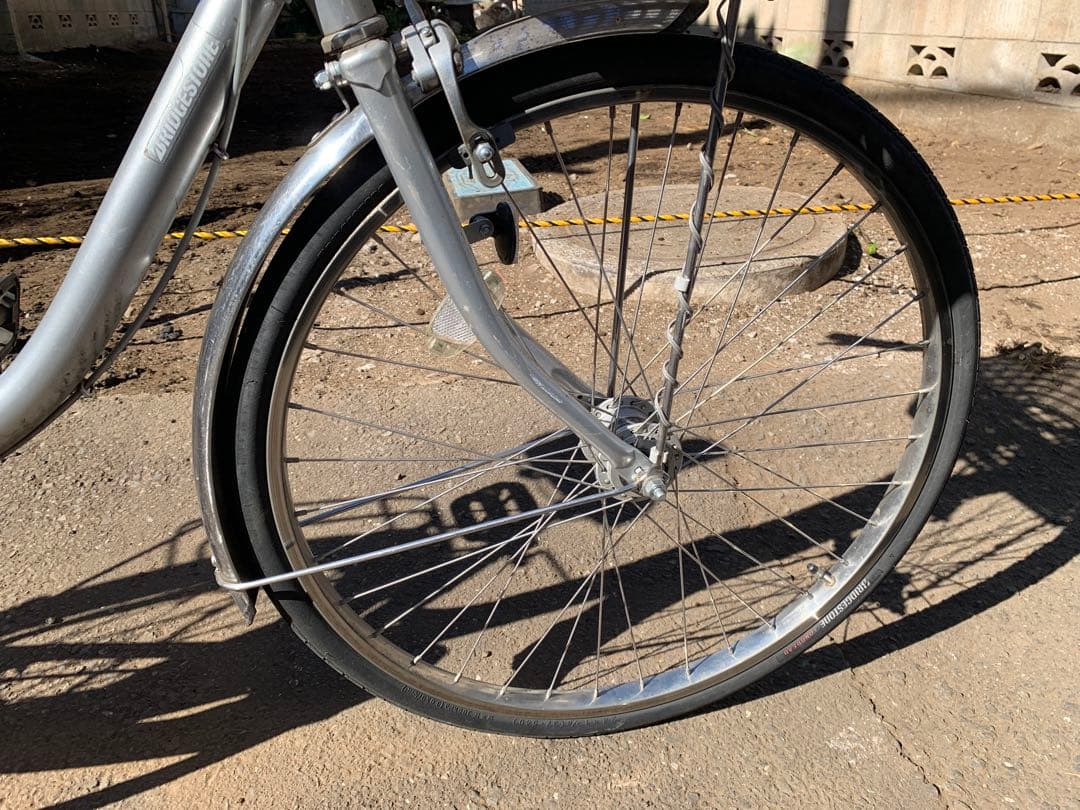 StainlessK ステンレスK BRIDGESTONE シルバー　22インチ