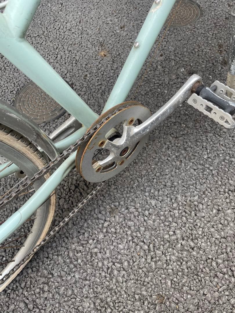 ■専用■廃盤モデル＆限定カラー■傷汚れ錆あり※変速つき／白タイヤ