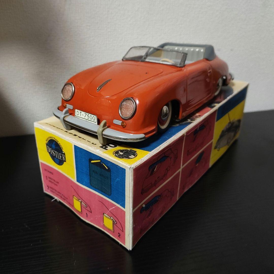 DISTLER　ディストラ　ポルシェ365　ドイツ製　　全長25cm　赤色
