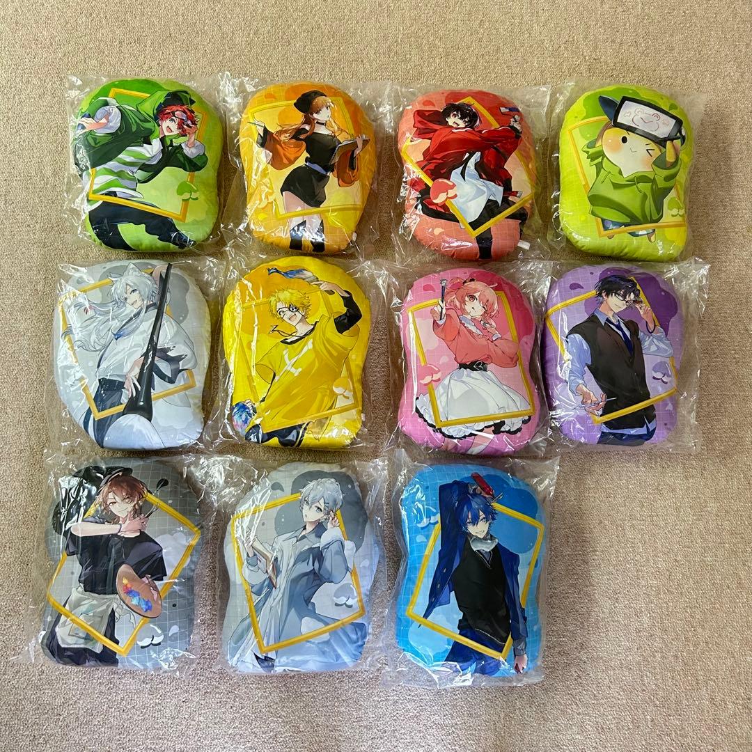 【新品未使用】一番くじ カラフルピーチ アートなクッション 11種 コンプリート