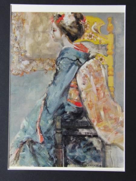 鶴岡義雄、舞妓、豪華限定版・限定1000部、新品額付