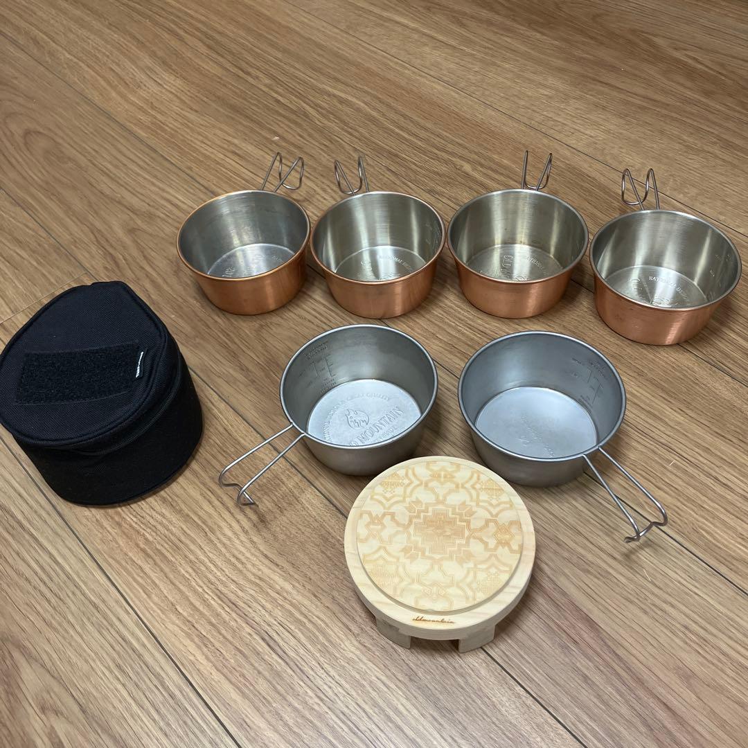 M*u様 オールドマウンテン シェラカップ 銅 Tarp to Tarp ケース