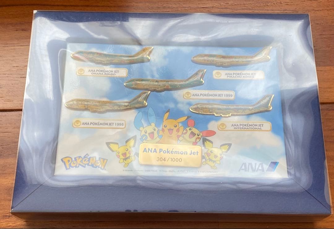 【激レア】ANA Pokémon Jet ピンバッジ 5個セット